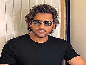 MS Dhoni New Long Hair Look Takes, HD wallpaper