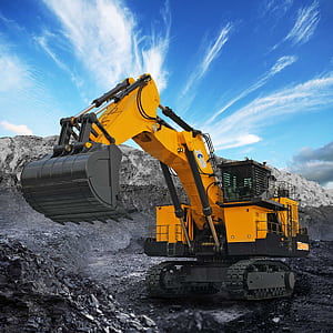XCMG Launches Its First Fully Remote Controlled Intelligent Excavator, HD phone wallpaper