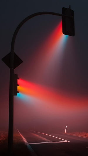 Stoplight, Backlight, HD phone wallpaper