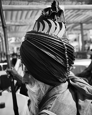 Akali Nihang portraits shot, Nihang Singh, HD phone wallpaper