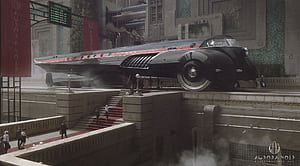 Cool Sci Fi Decopunk By Tim Razumovsky, HD wallpaper