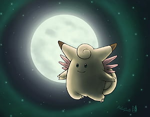 Clefable, HD wallpaper