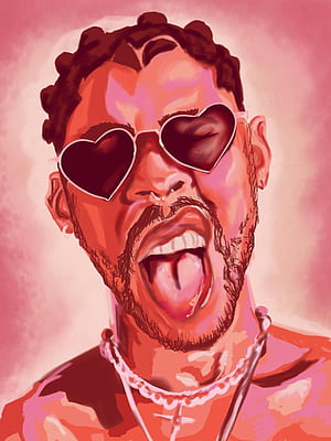 Bad Bunny, Evil Bunny, HD phone wallpaper