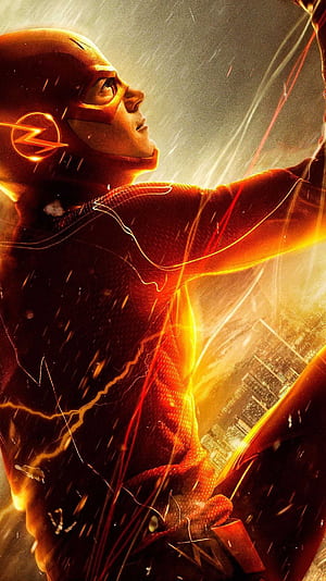 Flash DC Comics iPhone, HD phone wallpaper