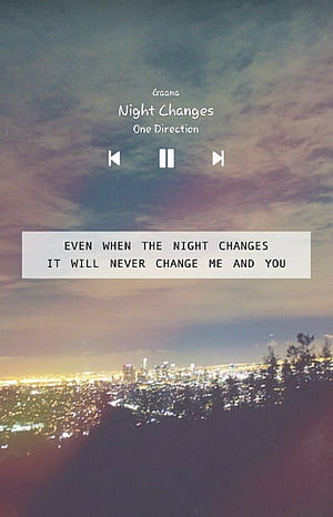 Night Changes, HD phone wallpaper