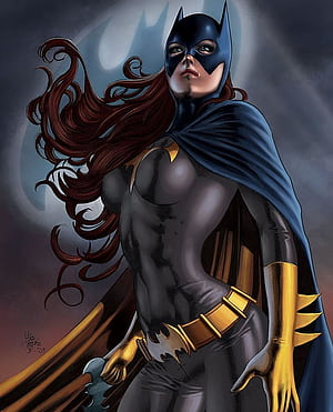 Batman, bat, batgirl, phone, HD phone wallpaper