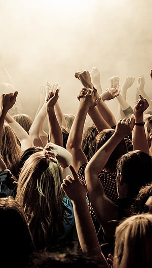 Party People, cool new, nice, phone, Crowd People, HD phone wallpaper