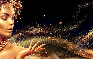 Makeup Model, HD wallpaper