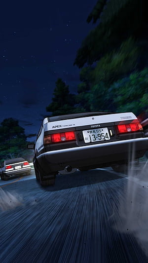 Initial D, Initial D AE86, HD phone wallpaper