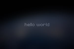 Hello World , computer, programming, minimalism, typography, 8-bit, HD wallpaper