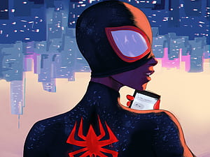 Miles Morales, Miles Morales, movie, Spider-Man: Across the Spider-Verse, HD wallpaper