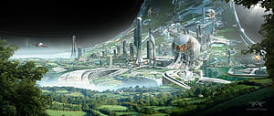 Sci Fi Ringworld, HD wallpaper