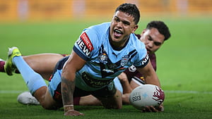Best In Blue: Latrell Mitchell Is Finally Making State Of Origin His Own Personal Playground. The Sporting Base, HD wallpaper