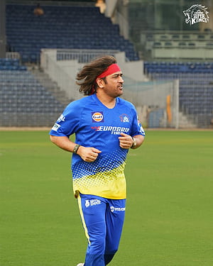 MS Dhoni's New Look Ahead of IPL 2024, Dhoni Long Hair, HD phone wallpaper