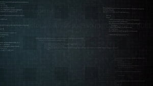 code text and futuristic HUD elements, Dark Programmer, HD wallpaper