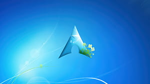 Windows 7 X Arch Linux, arch-linux, windows-7, windows, linux, computer, HD wallpaper