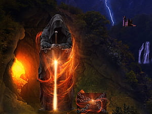 Gatekeeper & Alien, HD wallpaper