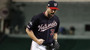 Scherzer, Zimmerman lead Nationals past Dodgers to force Game 5, Max Scherzer, HD wallpaper