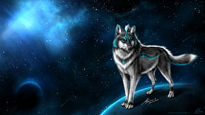 Element Wolf, HD wallpaper