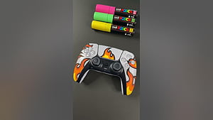 Custom PS5 Controller, HD wallpaper