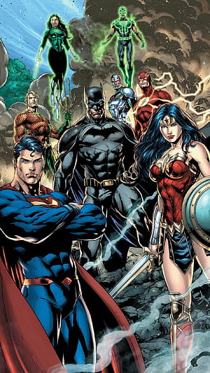 DC Comics, Android, HD phone wallpaper