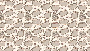 Pusheen Computer, HD wallpaper