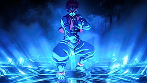 Demon Slayer: Kimetsu no Yaiba Infinity Castle First Movie Releases New Visual featuring Tanjiro and Giyu Versus Akaza, Giyu Vs Akaza, HD wallpaper