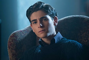 Released stills of David as Bruce Wayne in S3E13 of Gotham, David Mazouz, HD wallpaper