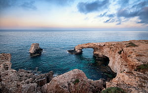 Cyprus, ayia napa, love bridge for mobile and , section пейзажи, resolution, HD wallpaper