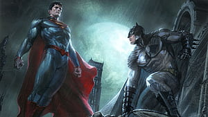 Superman And Batman Dc Comics, Action Comics, HD wallpaper