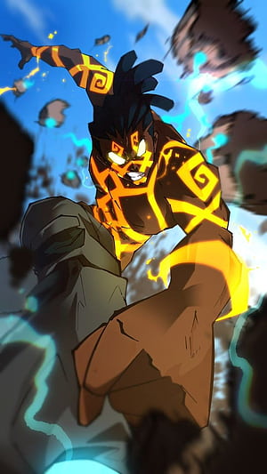 Ogun ON FIRE, HD phone wallpaper