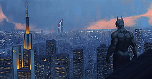 Comic City, HD wallpaper