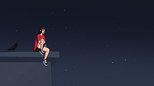 Absent, alone, artist, artwork, digital-art, deviantart, HD wallpaper