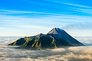 Merapi ., Mount Merapi, HD wallpaper