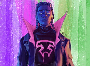 Miles Morales – Spider-Man: Across the Spider-Verse, Miles Morales, movie, Spider-Man: Across the Spider-Verse, HD wallpaper