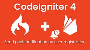 Send Firebase Push notification to, Codeigniter, HD wallpaper