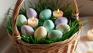 Easter decoration ideas, Easter Candle, HD wallpaper