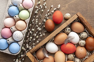 Pastel & Rustic: Easter Egg, egg, holiday, Easter, HD wallpaper