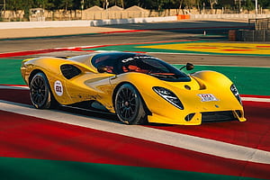 WATCH: De Tomaso P72 Supercar Stretches Its Legs At Famous Formula 1 Circuit, HD wallpaper