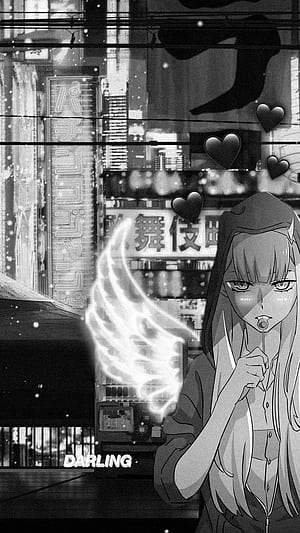 Zero two, Zero Two Black, HD phone wallpaper