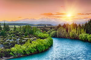 New Zealand Tourism. Tourist Places, Best Time to Visit, NEW ZEALAND LANDSCAPEs, HD wallpaper