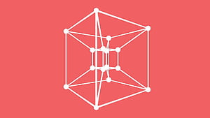 4D Hypercube (aka 'Tesseract') / The Coding Train, HD wallpaper