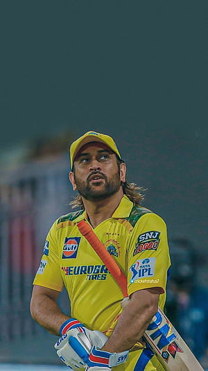 Ms Dhoni Join telegram, Dhoni Long Hair, HD phone wallpaper