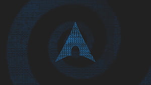Arch Linux Minimalism , arch-linux, ubuntu, logo, computer, linux, HD wallpaper
