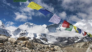 Prayer Flags, HD wallpaper