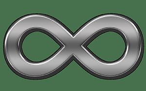 Infinite Loop & Infinity, HD wallpaper