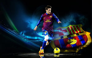Messi Full Size, HD wallpaper