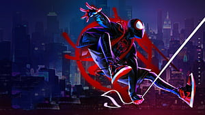 Movie Spider Man: Into The Spider Verse Miles Morales #Spider Man P # # #. Miles Morales, Spiderman, Marvel Spiderman Art, HD wallpaper