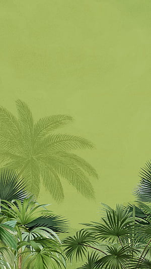 Aesthetic leaf background , tropical, Jungle Aesthetic, HD phone wallpaper