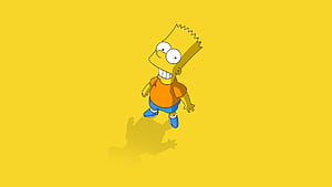 Bart Computer, HD wallpaper